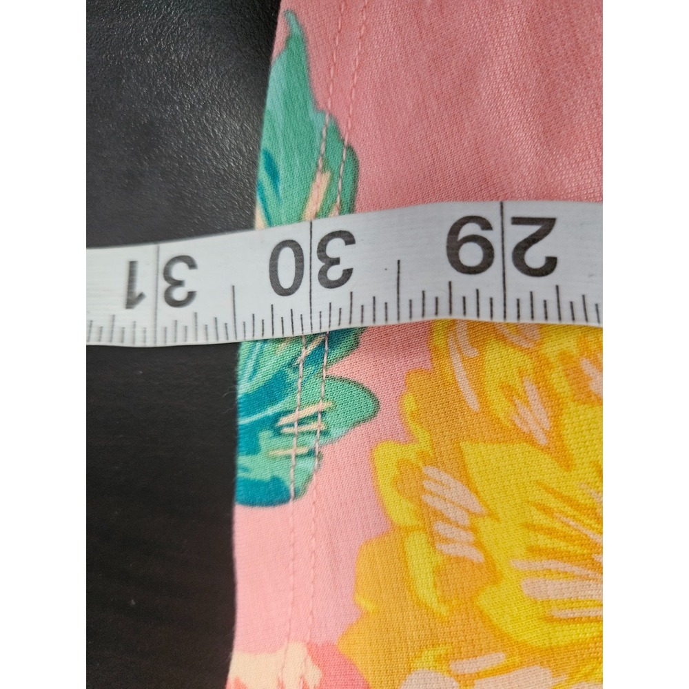 Girls Children's Place Floral Sundress Pink Yellow Off Shoulder L 10/12 - Picture 9 of 9